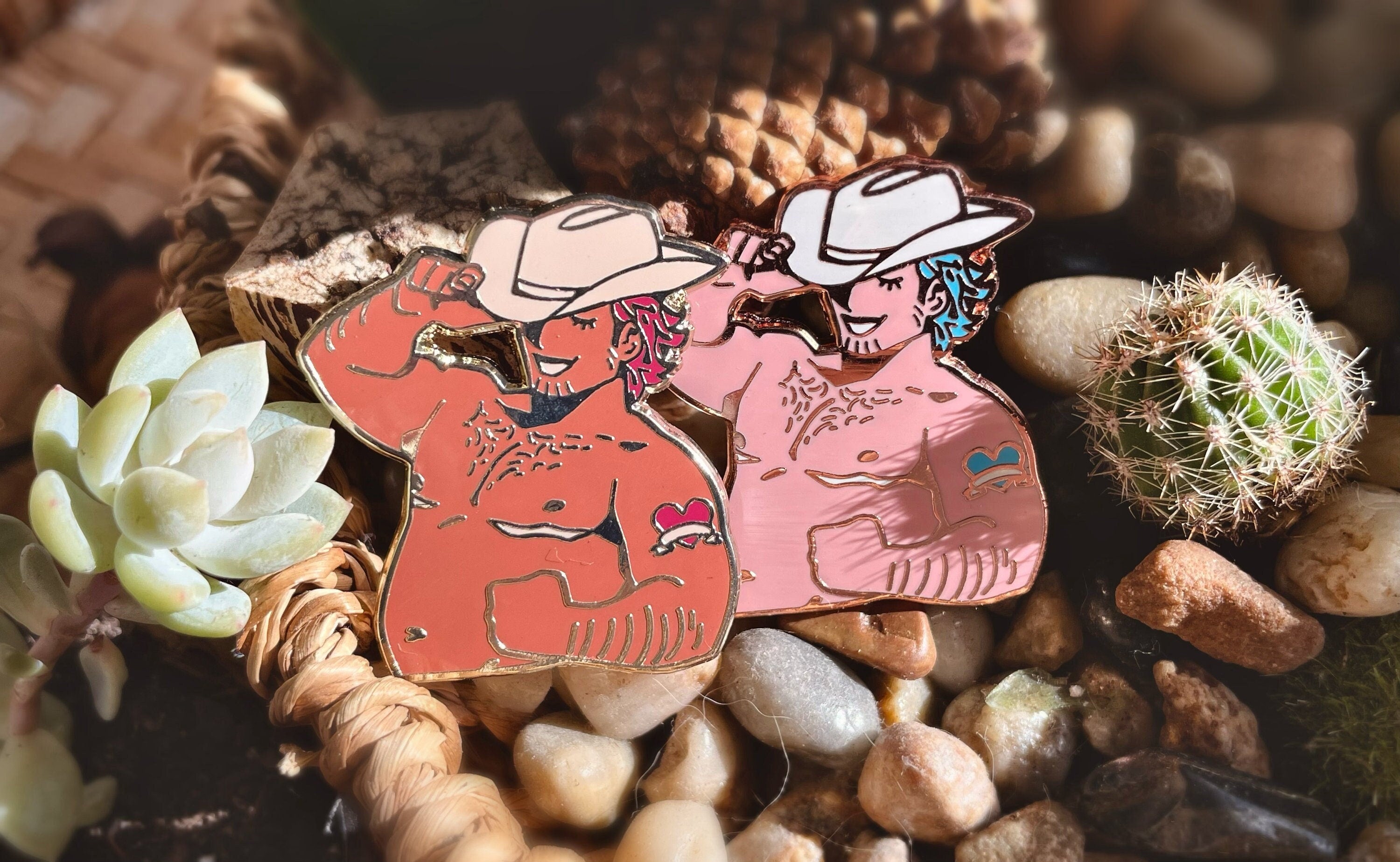 Cowboy Pride Enamel Pin [PREORDER]