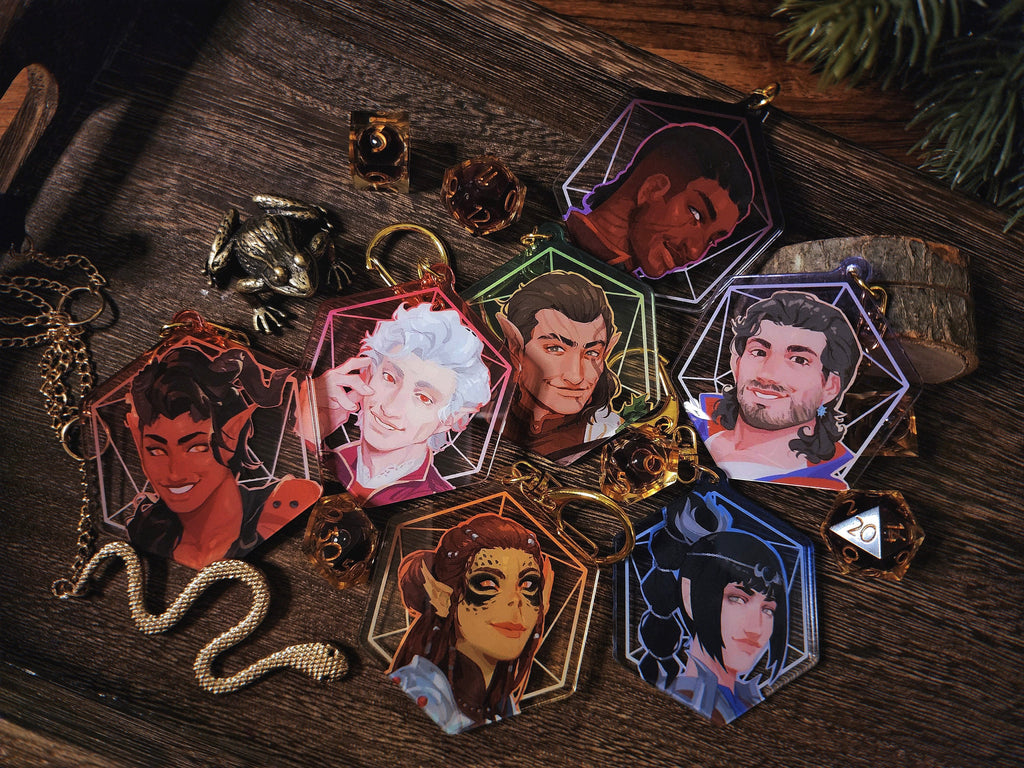 BG3 Companion Portrait Charms
