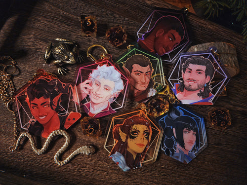 BG3 Companion Portrait Charms