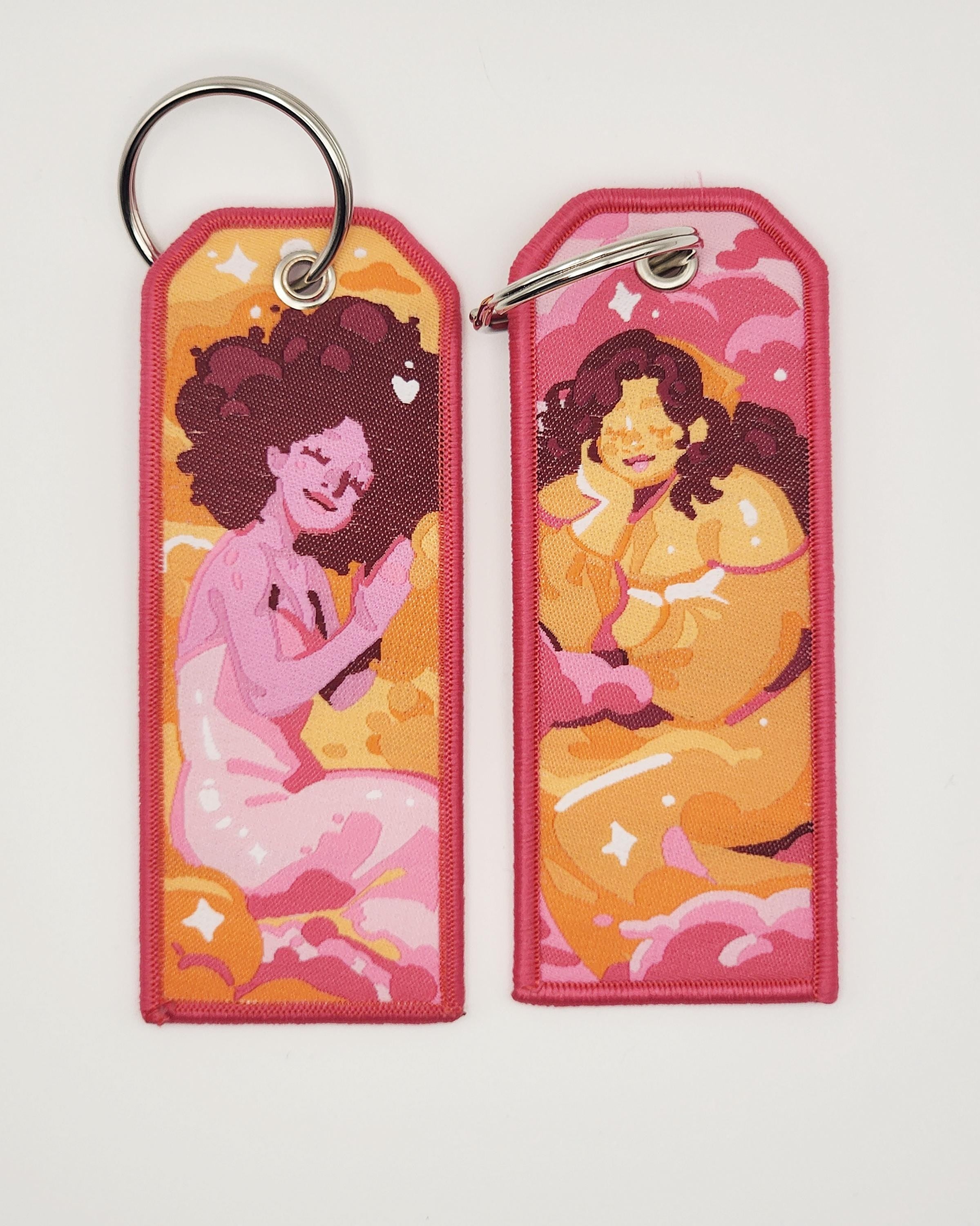 Pride Fashion Embroidery Flight Tags