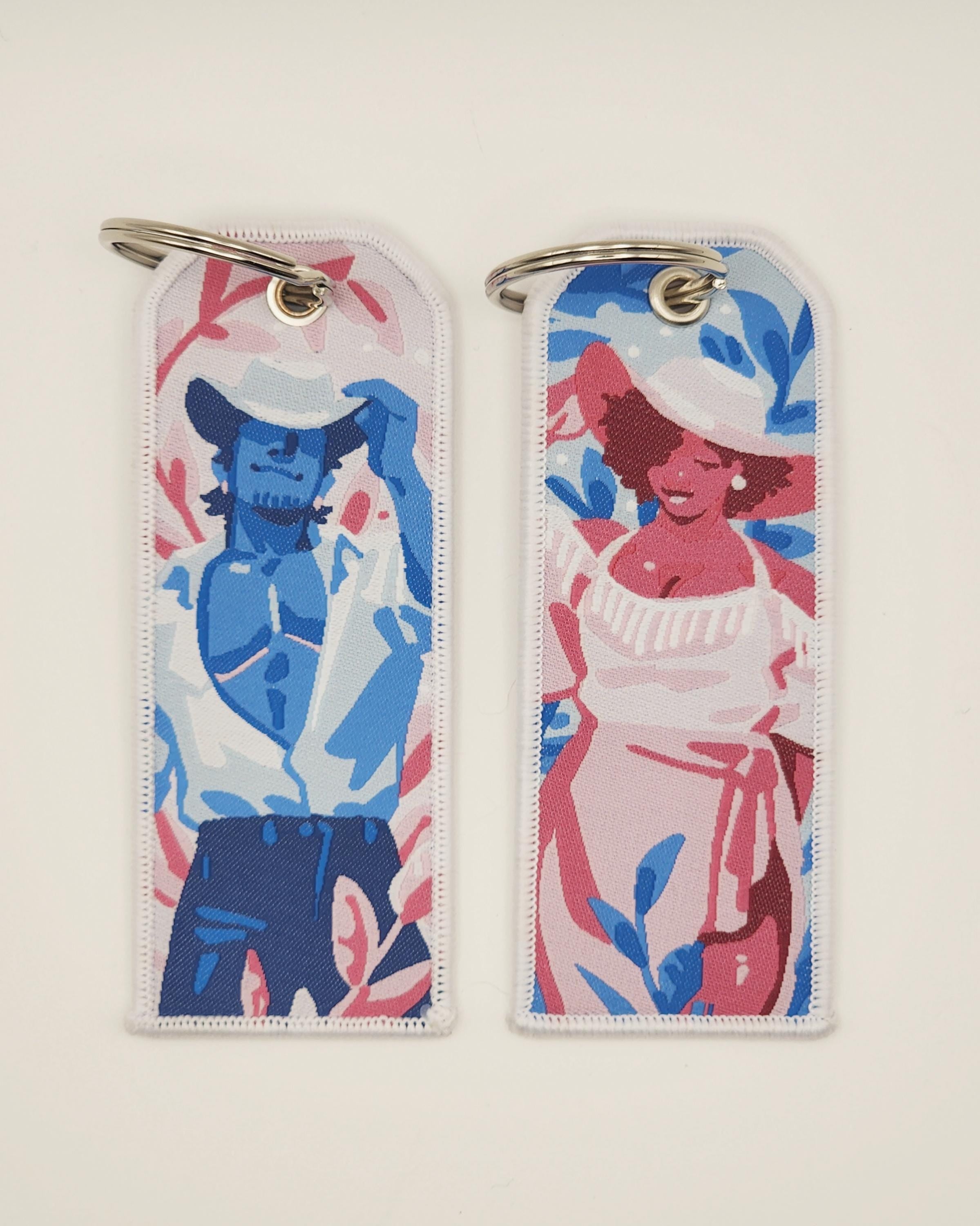 Pride Fashion Embroidery Flight Tags