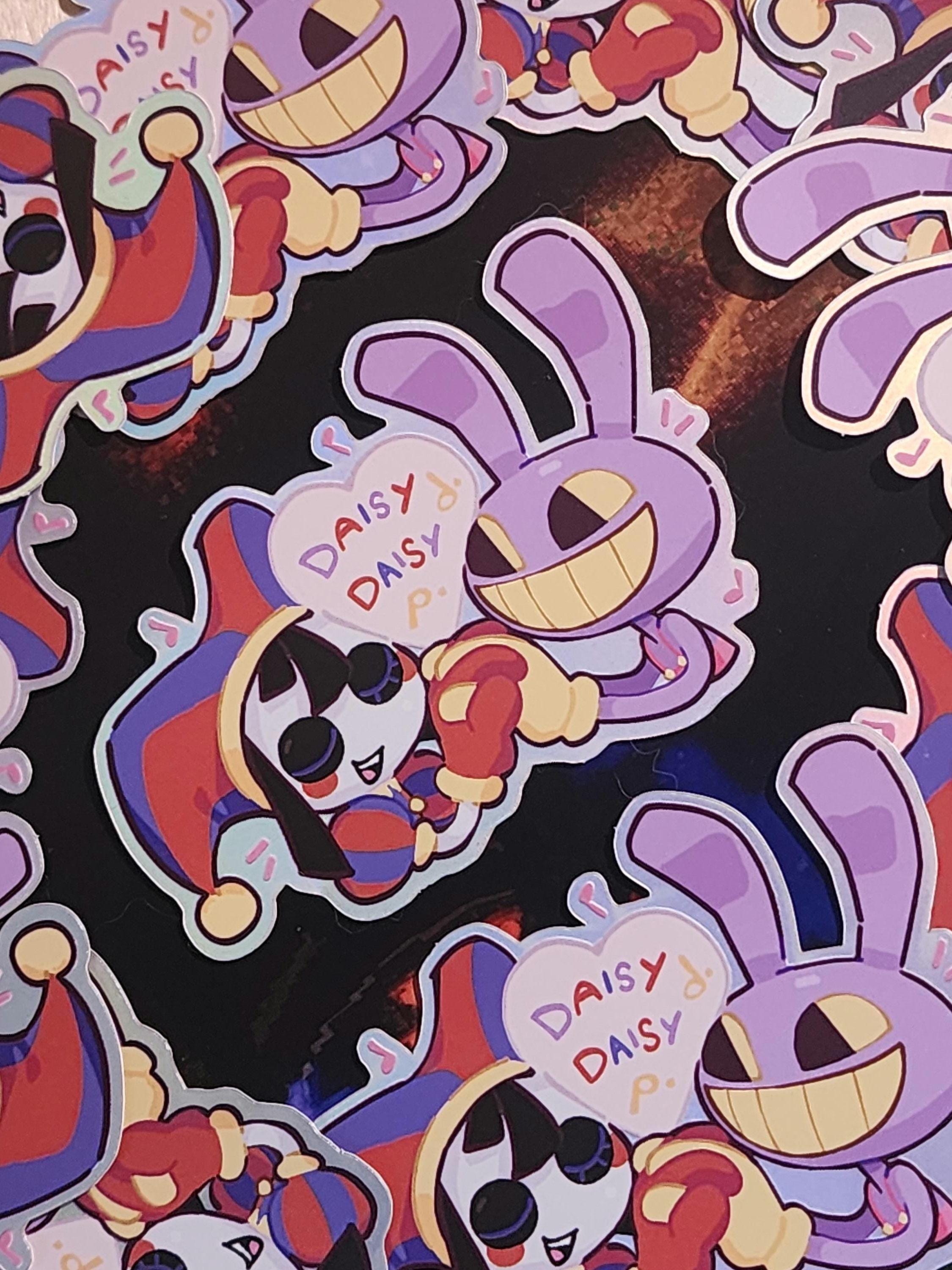 Jax and Pomni FunnyBunny Sticker