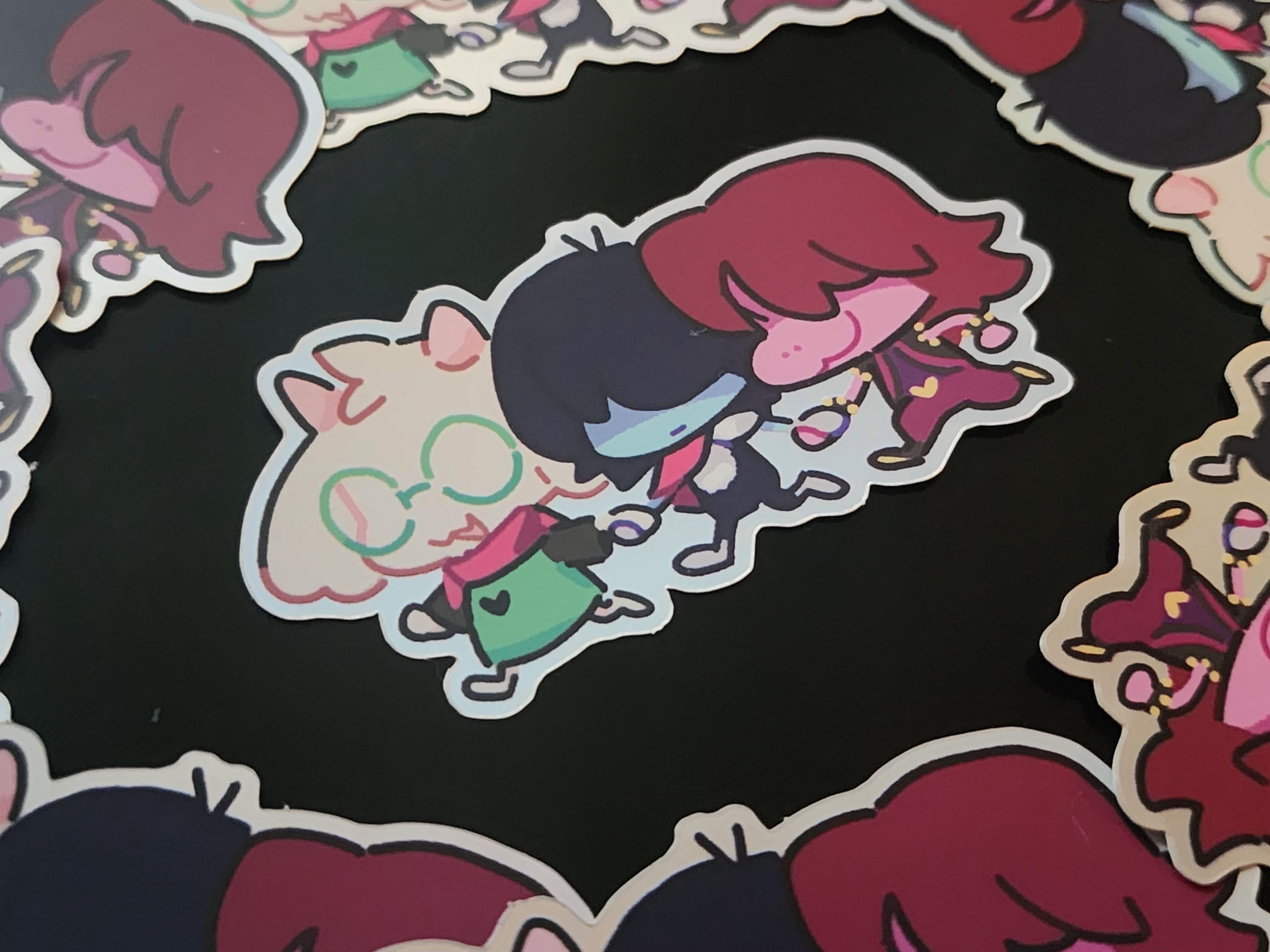 Deltarune Friends Sticker