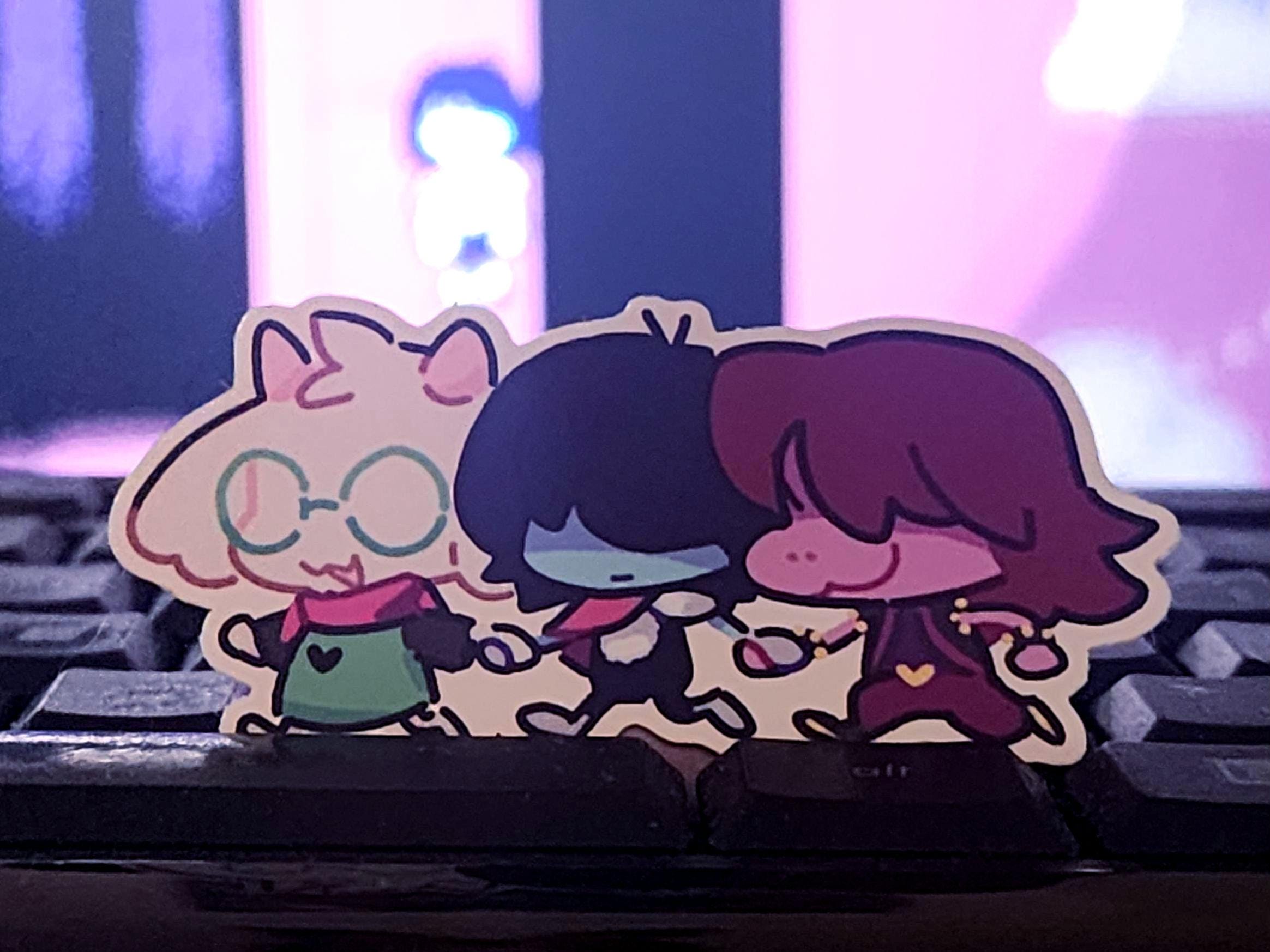 Deltarune Friends Sticker