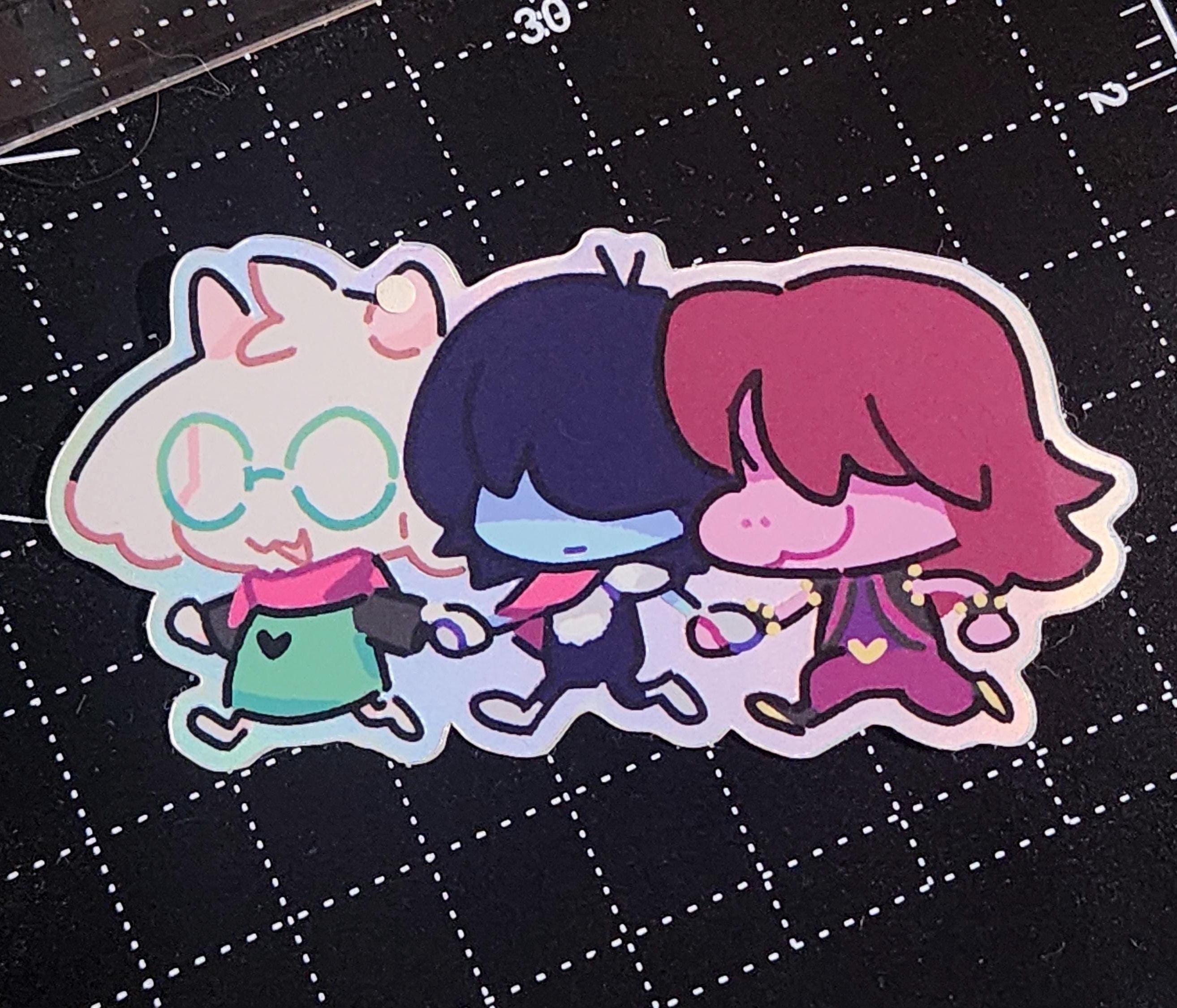 Deltarune Friends Sticker