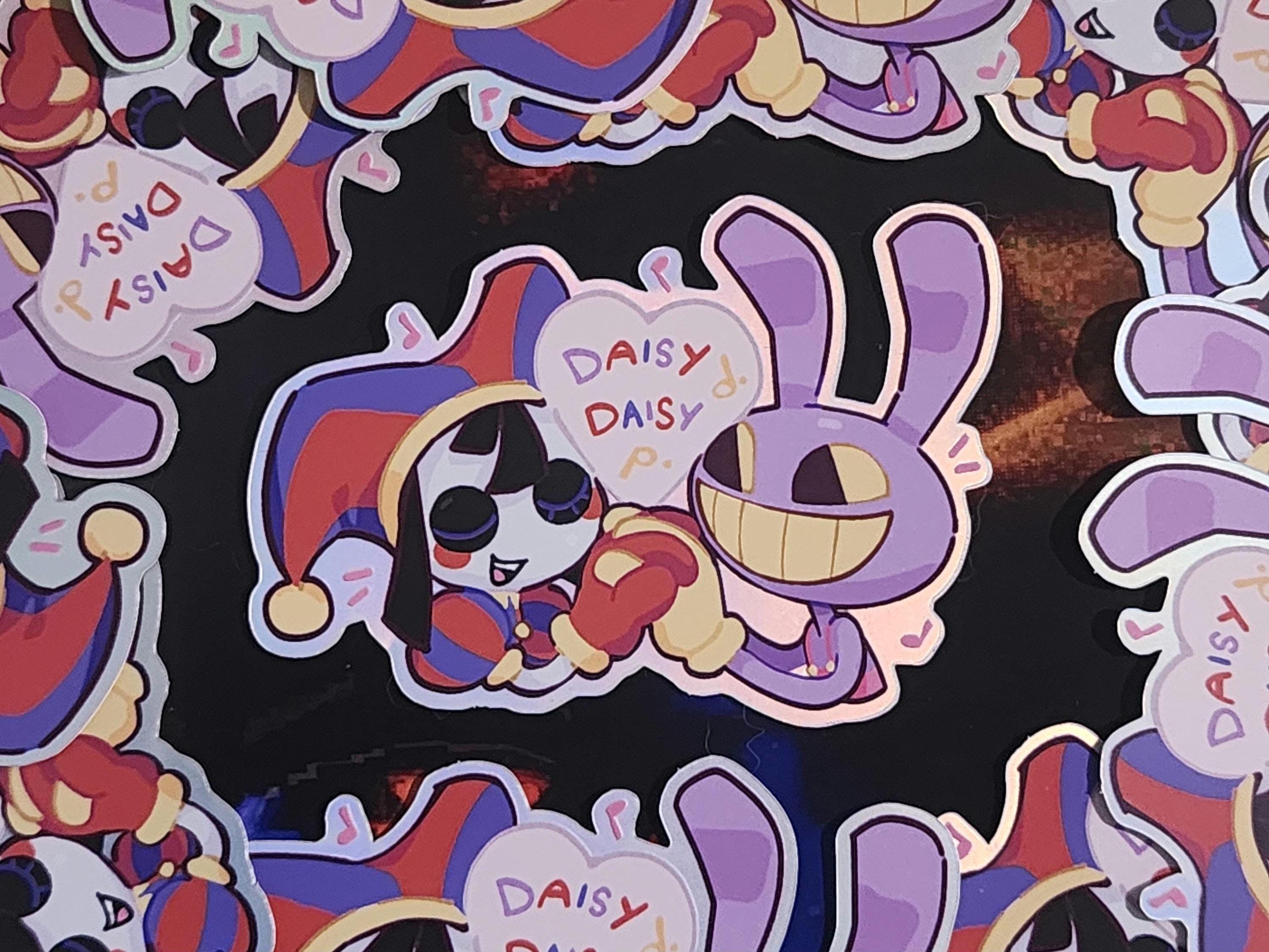 Jax and Pomni FunnyBunny Sticker